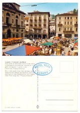 128387 - Lugano - il mercato