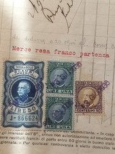 Fattura commerciale del 1936