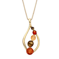 Collana donna pendente goccia