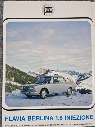 1969 pubblicita advert - pubblicita', lancia