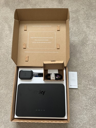 Sky broadband hub sr203 router - sky,