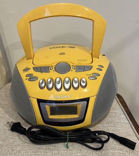Sony cfd e75 giallo portatile - giallo,