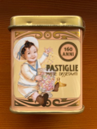 Scatola latta pastiglie - scatola,
