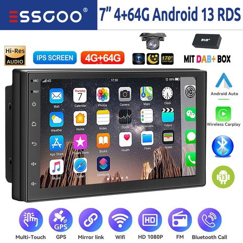 Autoradio 64g android 14 - autoradio, 4+64g