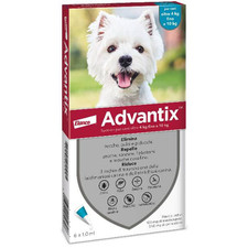 ADVANTIX SPOT ON*soluz 6 pipette 1 ml 100 mg + 500 mg cani da 4 a 10 kg
