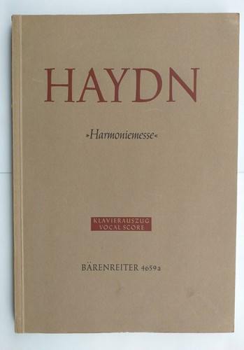 Joseph haydn harmoniemesse - joseph,