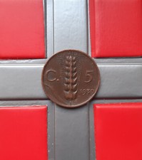 (£)   5 Centesimi 1930 (Spiga