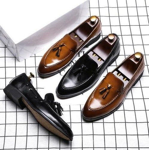 Mocassino uomo moda nappa