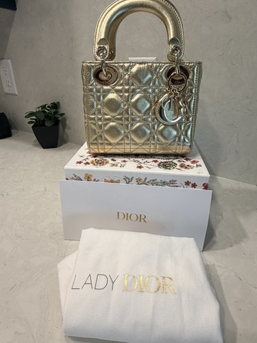 Christian dior mini gold - dior, lady