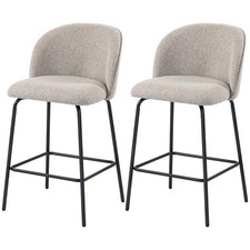 Homcom set sgabelli alti - sgabelli, con