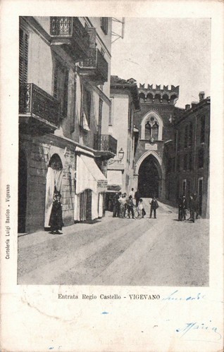 Pavia vigevano entrata regio - vigevano,