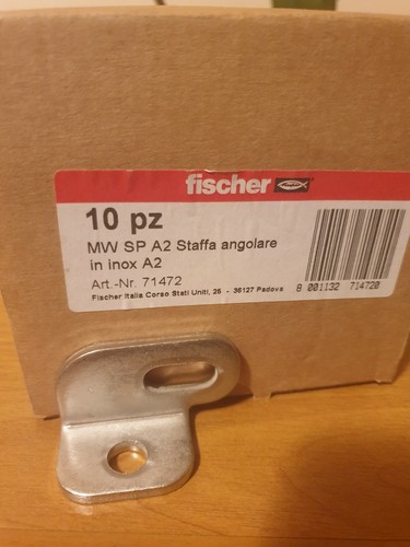 Fischer staffa angolare - fischer,