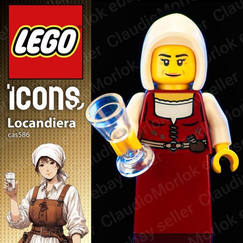 Lego locandiera minifigure - ⭐,