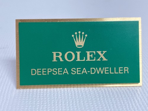 Rolex targhetta da - rolex ,