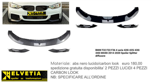 Lama sottoparaurti splitter - sottoparaurti,