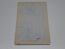 INNOCENTI STUDIO MOTORE 2 cil. ORIZZONTALE 400 cc. DISEGNO ORIGINALE (5)