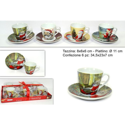 Set tazzine tazze caffè - 6,
