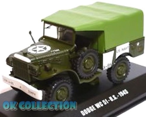 Military model dodge wc - 1:43,