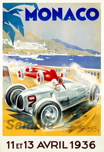 Stampa poster vintage - stampa, a4