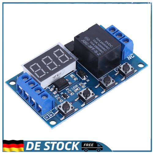 Dc6v 30vled relè ritardo - dc6v~30vled, di
