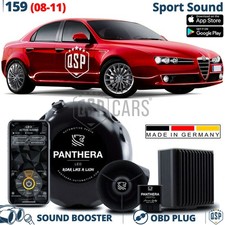 Sound Booster per Alfa 159 Simulatore Scarico Sportivo Elettronico PLUG & PLAY
