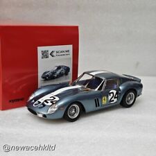 Ferrari 250 GTO 1962 Sebring Blue n.24 Kyosho Model 1/18 #08438D