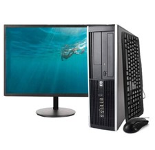 POSTAZIONE i5 WIFI PC COMPUTER FISSO DESKTOP POTENTE 8GB 20' HP RICONDIZIONATO