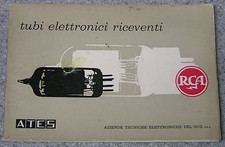 Manuale valvole RCA ATES TUBI
