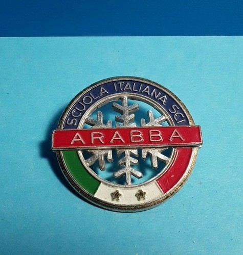Spilla scuola italiana sci - spilla, "