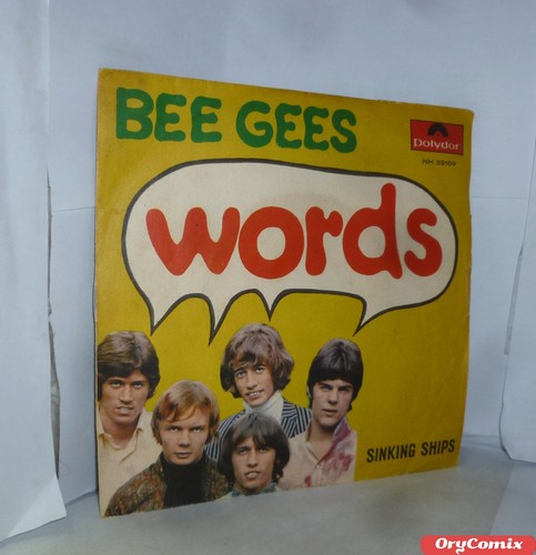 Bee gees words vinile - bee,