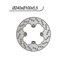 DISCO FRENO POSTERIORE