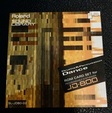 Rom Card JD 800 Roland Sound Library SL-JD80-02 (rarità)