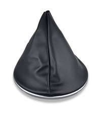 CUFFIA NERA CON GHIERA CORNICE