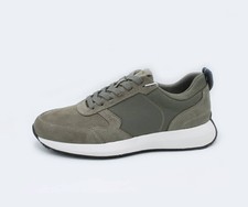 Geox Mens Suede Canvas Shoes