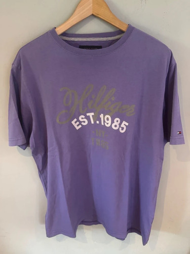 Shirt tommy hilfiger viola - t-shirt,