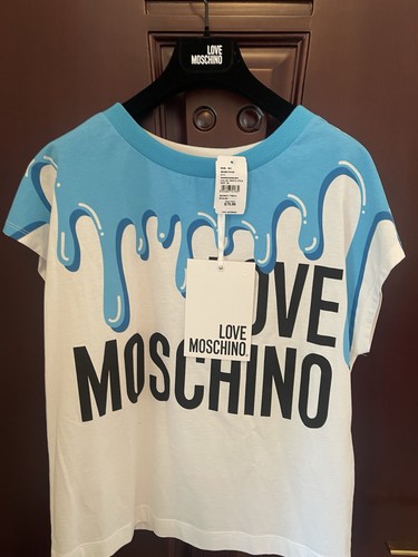 Top estivo moschino love nuovo - top,