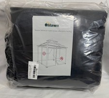 Ricambio zanzariera gazebo Ollawn 10x10 - misura universale - nero