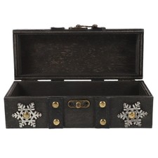 Cassettina Legno Piccola Scatola Porta Oggetti Cassa Del Pirata