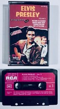 cassette audio tape k7 " Elvis Presley : programme plus volume 3 " versions orig