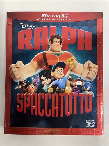Ralph spaccatutto blu ray 3d - -,