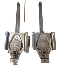 COPPIA MECCANISMO  ALZAVETRO  FIAT 500EPOCA  MOD  F L R