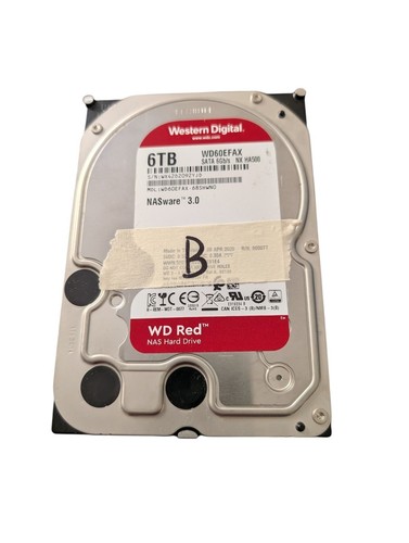 Red wd60efrx 6tb sata - wd,