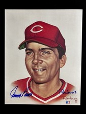Stampa firmata Johnny Bench