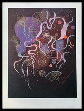 Wassily KANDINSKY : période parisienne IV, lithographie 1969