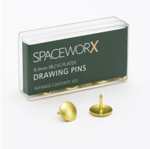 100 puntine disegno dorate - da,