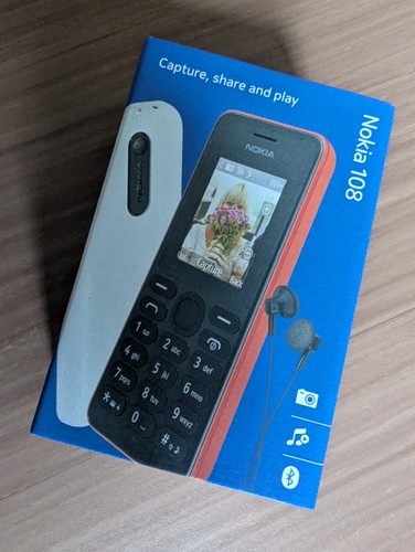 Nokia 108 black nuovo - 108,