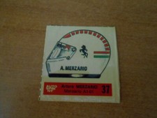 figurina AUTOSPRINT F.1 CASCO PILOTA-ARTURO MERZARIO n.37 MERZARIO A1-01