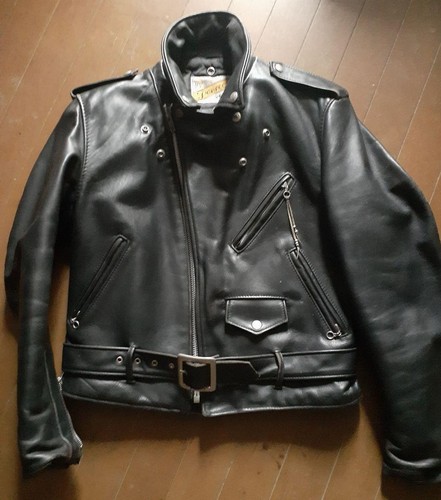 Giacca pelle schott - di,
