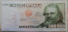 500000 LIRE CARDUCCI - PROVA