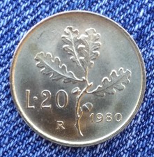 Vendo Moneta Da 20 Lire Del 1980